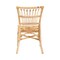 Bali & Pari Ammi Modern Bohemian Natural Brown Rattan Dining Chair 209-12791-ZORO - alternate 5